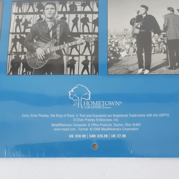 Sealed Elvis Calendar 2007 - Picture 6 of 9